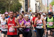 Le marathon de Londres.