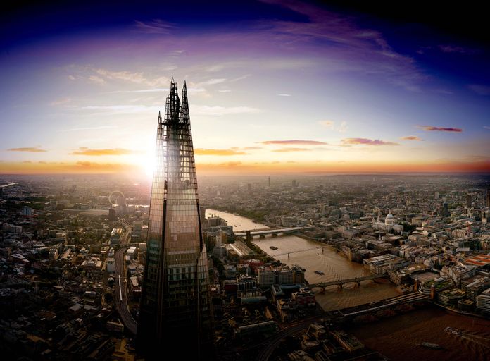 the view from the shard londres
