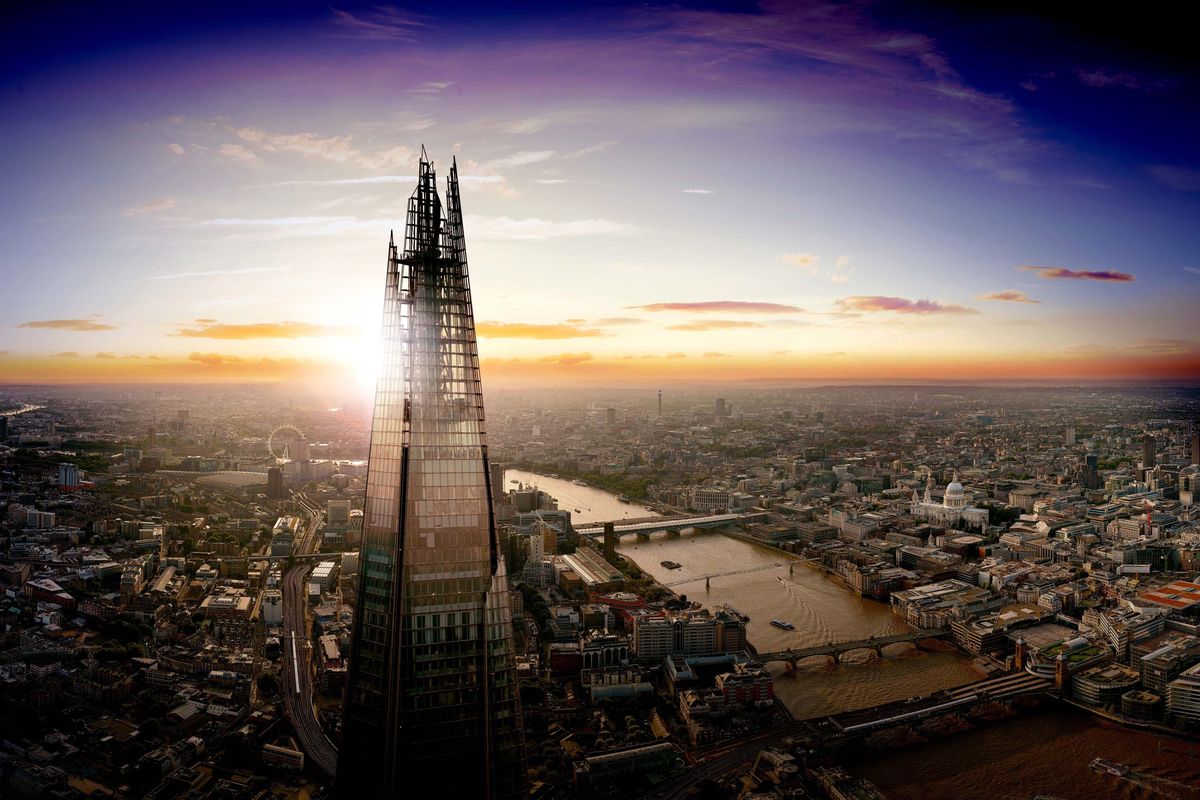 the view from the shard londres