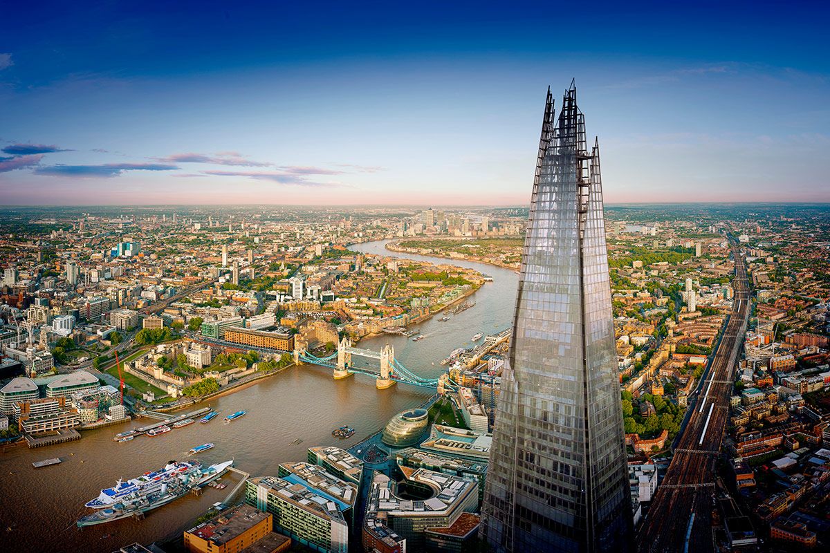 the view from the shard