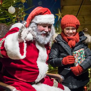 Le père Noël a ouvert son quartier général à Londres
