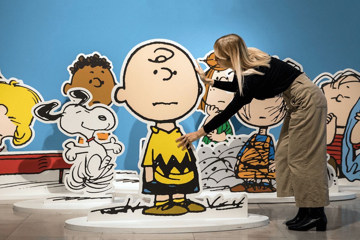 exposition londres charlie brown