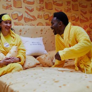 Une chambre d’hôtel sur le thème du fromage à Londres