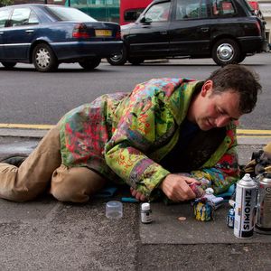 Les chewing-gums des rues de Londres deviennent des œuvres d’art