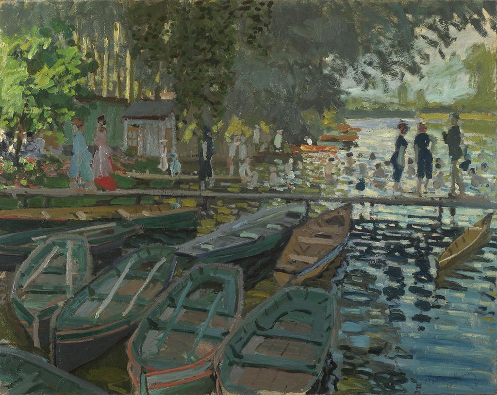 Claude Monet Bain Grenouillere