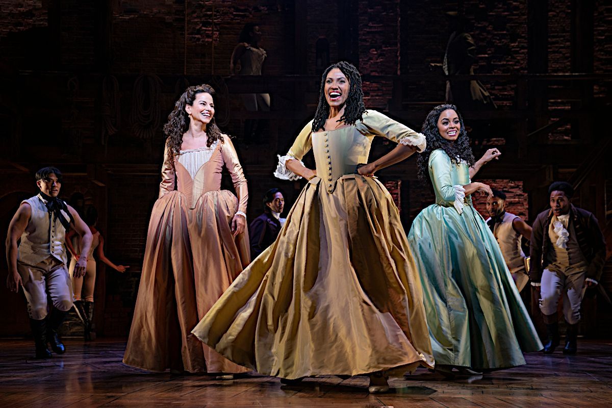 Les actrices de la comédie musicale Hamilton