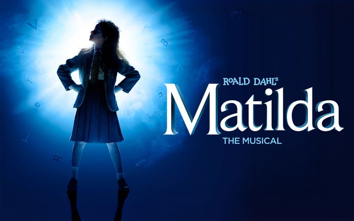 Affiche de la comédie musicale Matilda à Londres