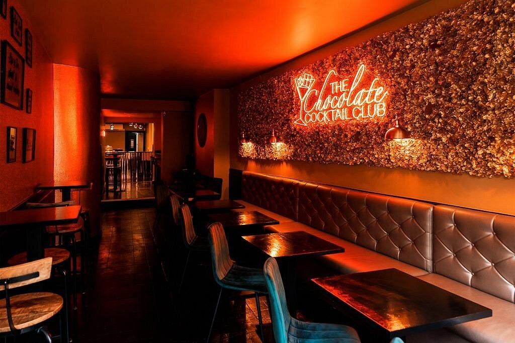 La salle du Chocolate Cocktail Club de Londres