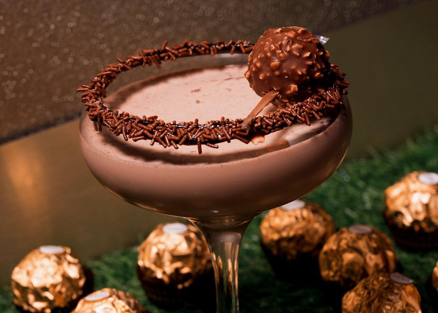Entrée au Chocolate Cocktail Club à Londres