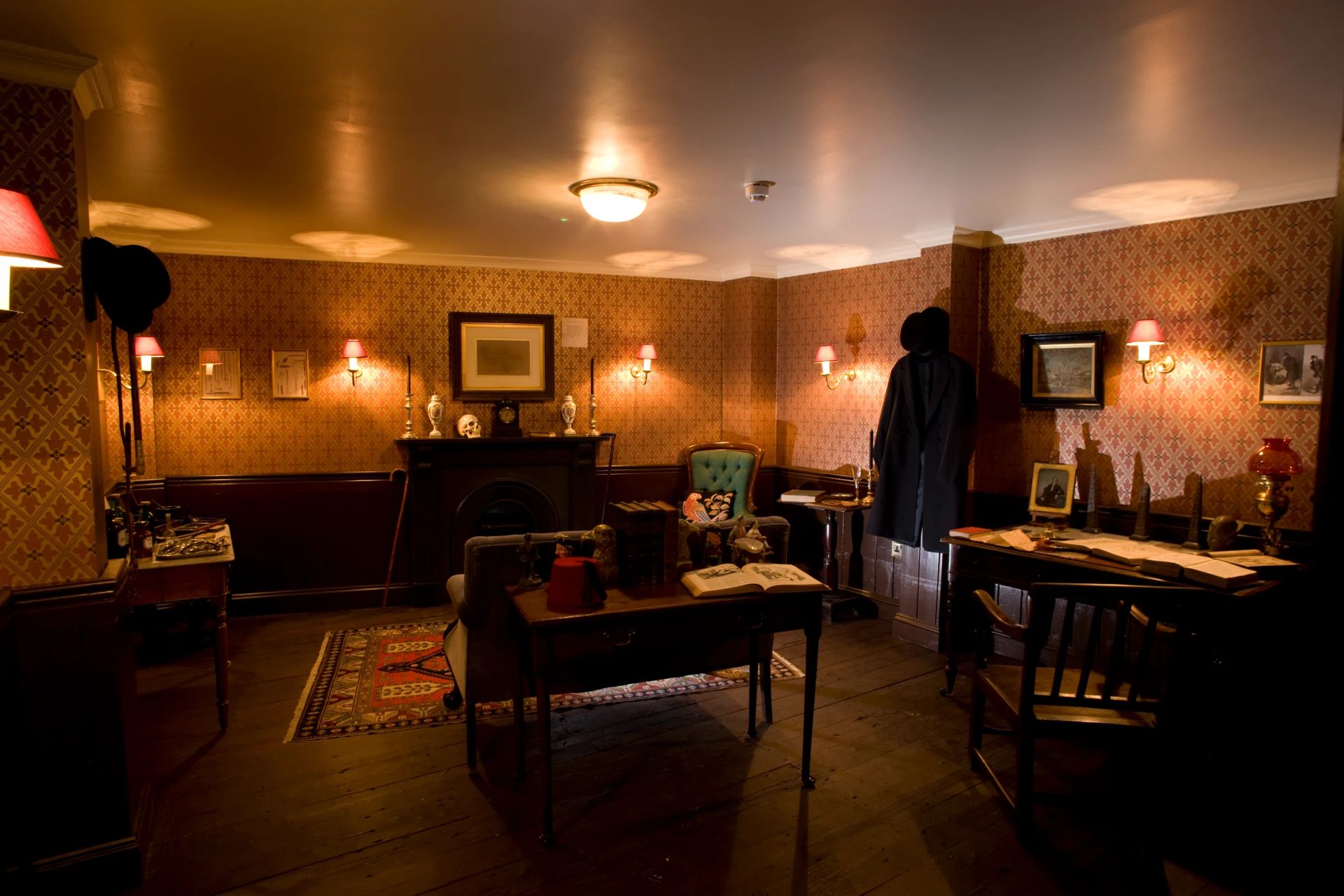 Intérieur du musée Jack l'éventreur à Londres
